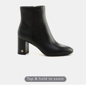 Tory Burch Brooke Bootie - Black - Worn Twice